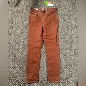 Oat New York High Rise Skinny Ankle Jean